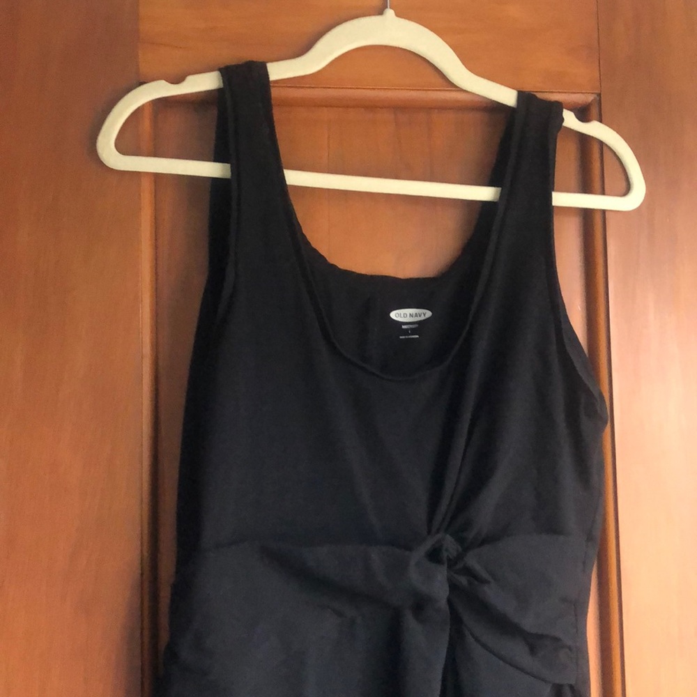 Old Navy Maternity Cotton Midi Dress